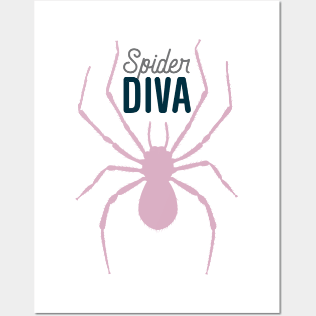 Spider Diva Wall Art by oddmatter